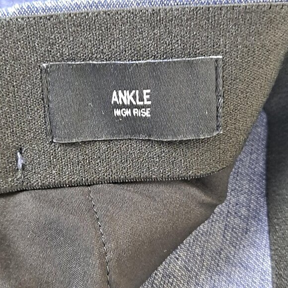 Express Size Small Blue Ankle High Rise Pant Elastic Waistband Pockets NWOT - Picture 7 of 10